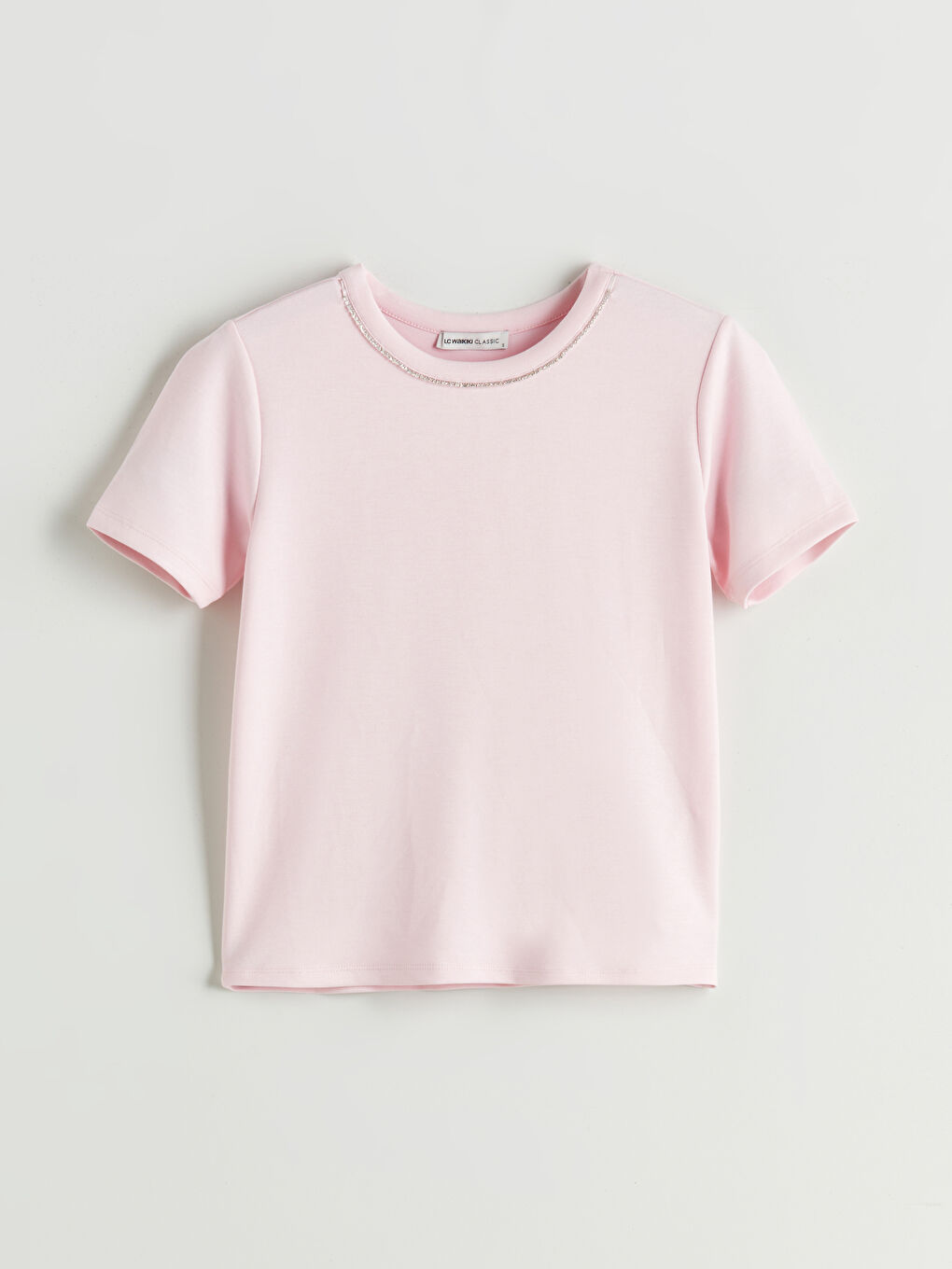 LCWAIKIKI Classic Crew Neck Women's T-Shirt -S5QV70Z8-FWW