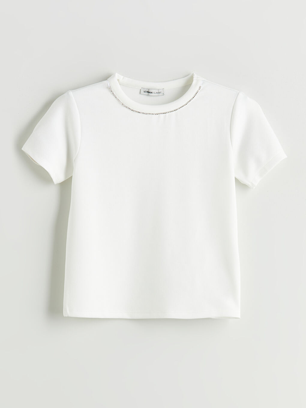 LCWAIKIKI Classic Crew Neck Women's T-Shirt -S5QV70Z8-R9J