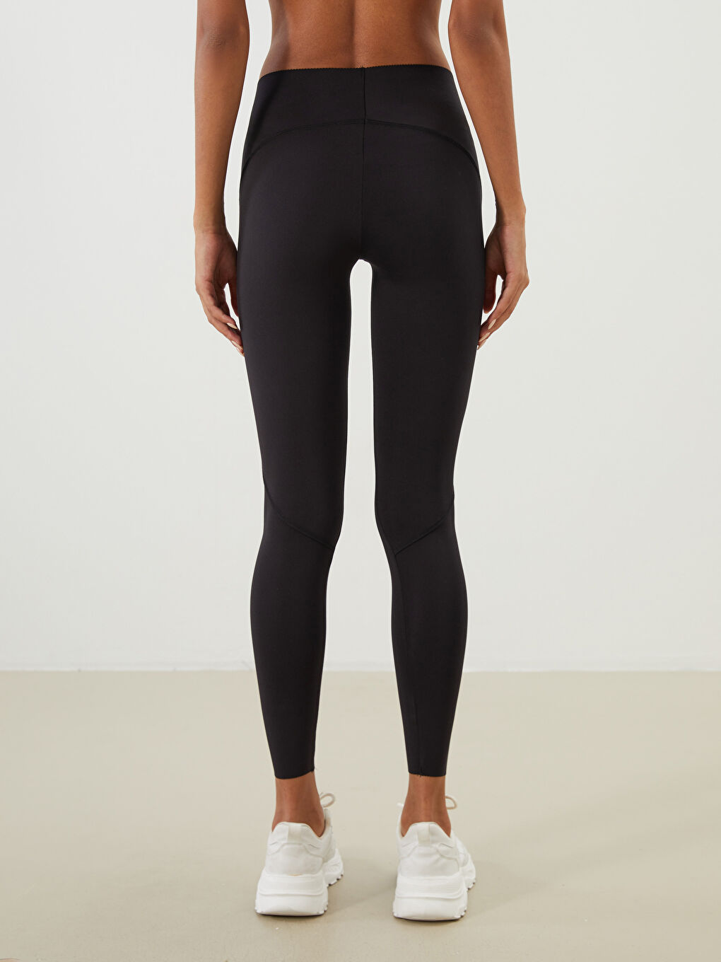 Elasticated Waist Women's Sports Leggings -S5QV87Z8-CVL