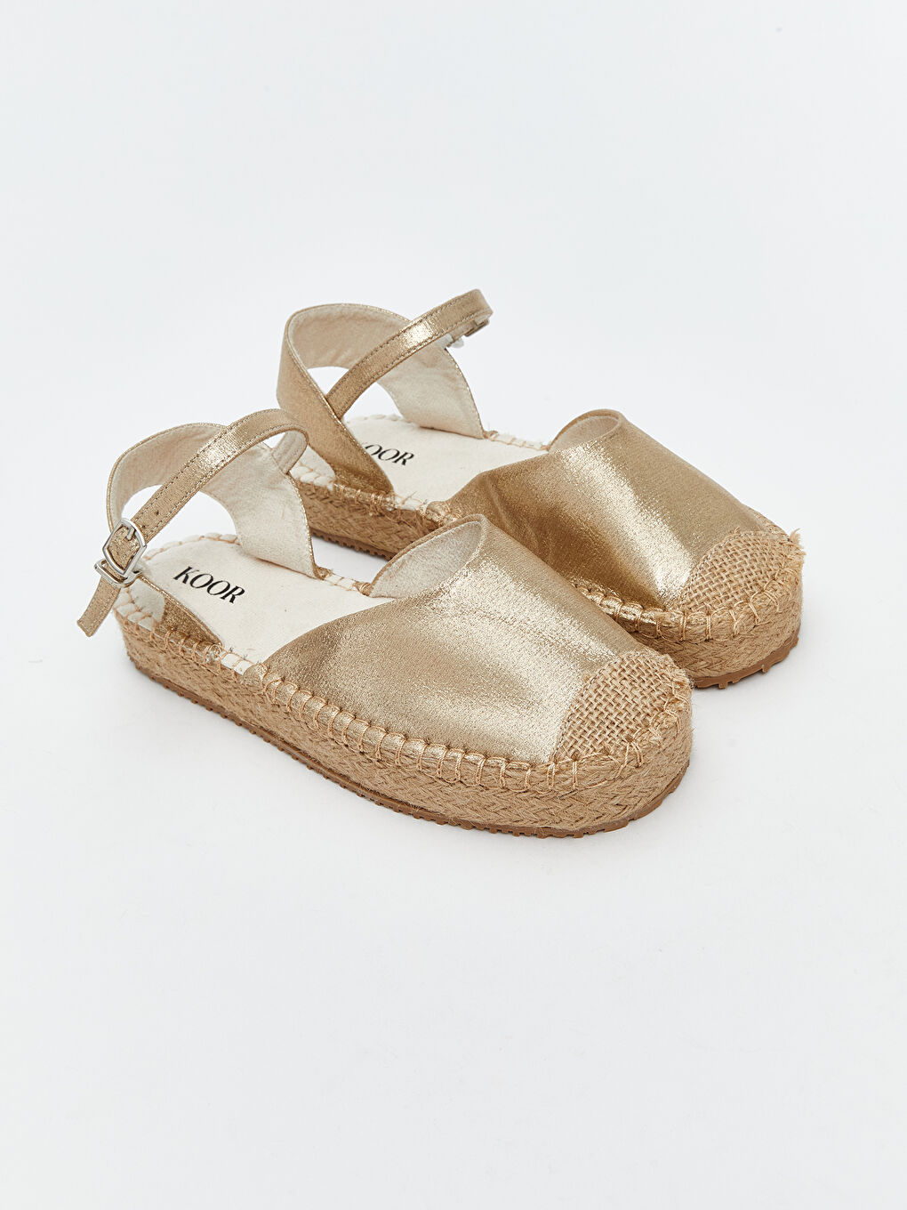 Sarı Bilekten Bağlamalı Kız Çocuk Sandalet