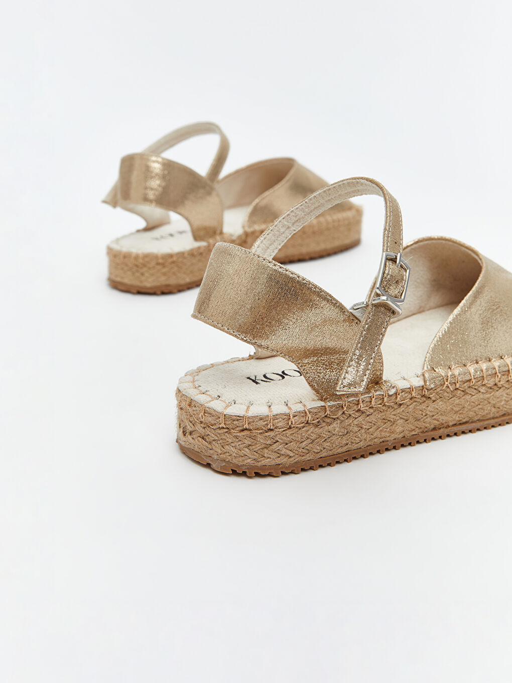 Sarı Bilekten Bağlamalı Kız Çocuk Sandalet-4