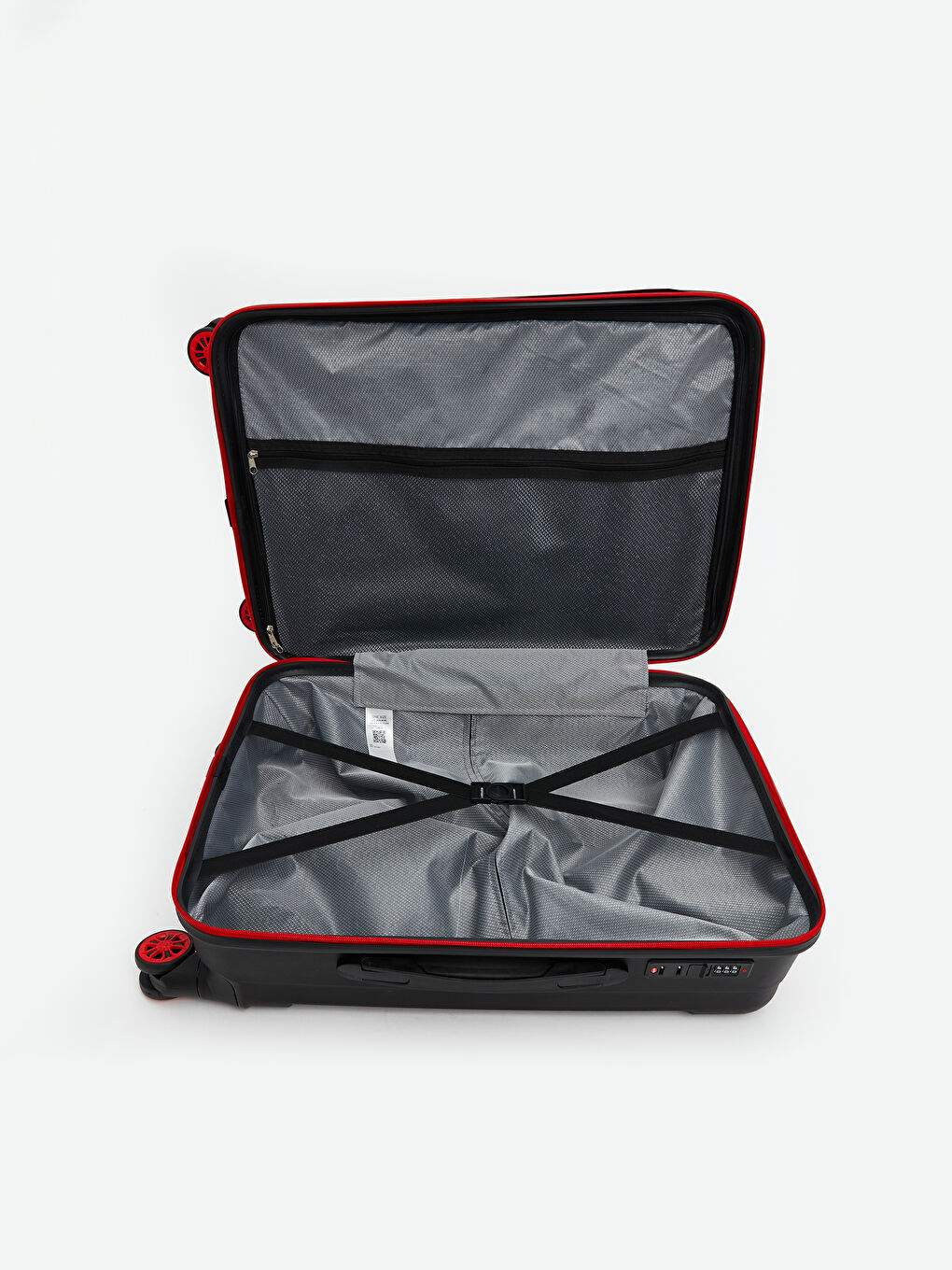 Siyah Kilit Detaylı Küçük Boy Valiz-3