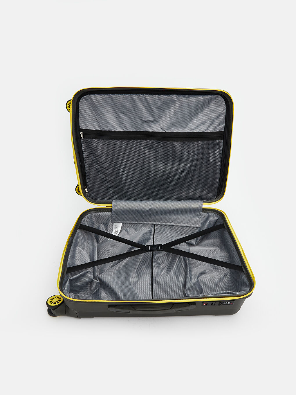 Antrasit Kilit Detaylı Orta Boy Valiz-3