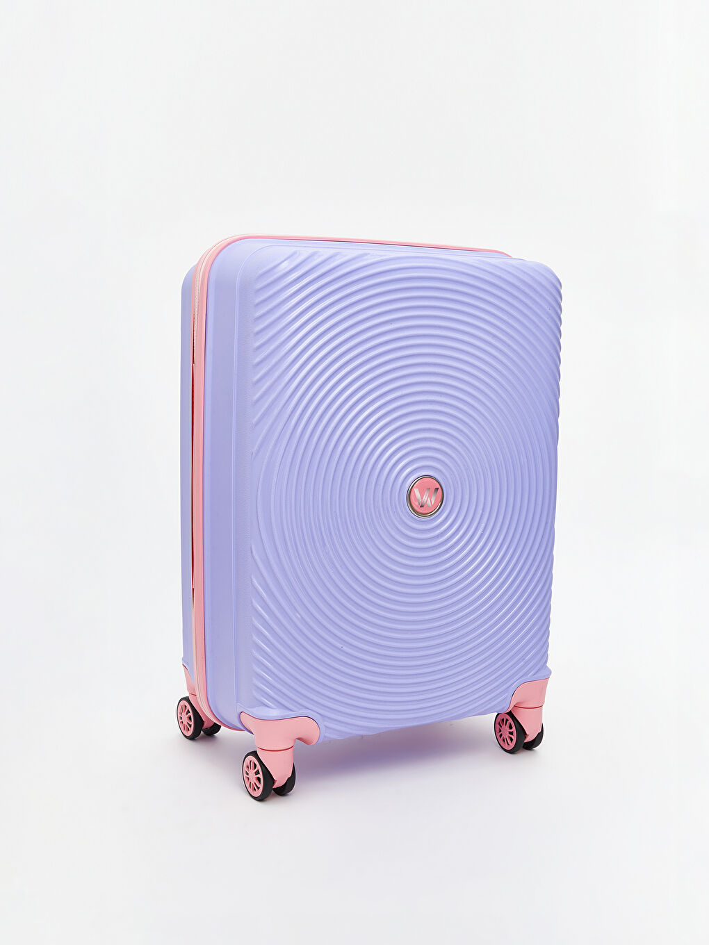 Mor Kilit Detaylı Orta Boy Valiz