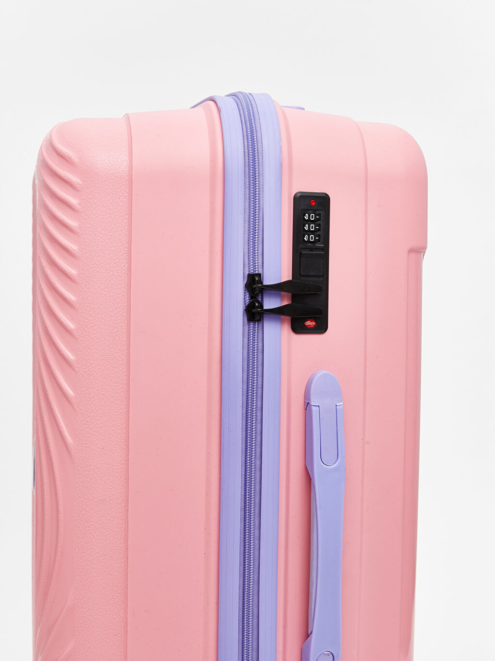 Pembe Kilit Detaylı Orta Boy Valiz-2