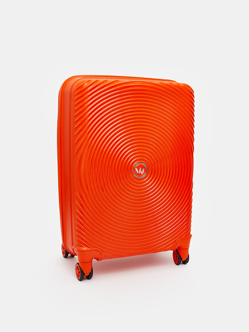 Turuncu Kilit Detaylı Orta Boy Valiz