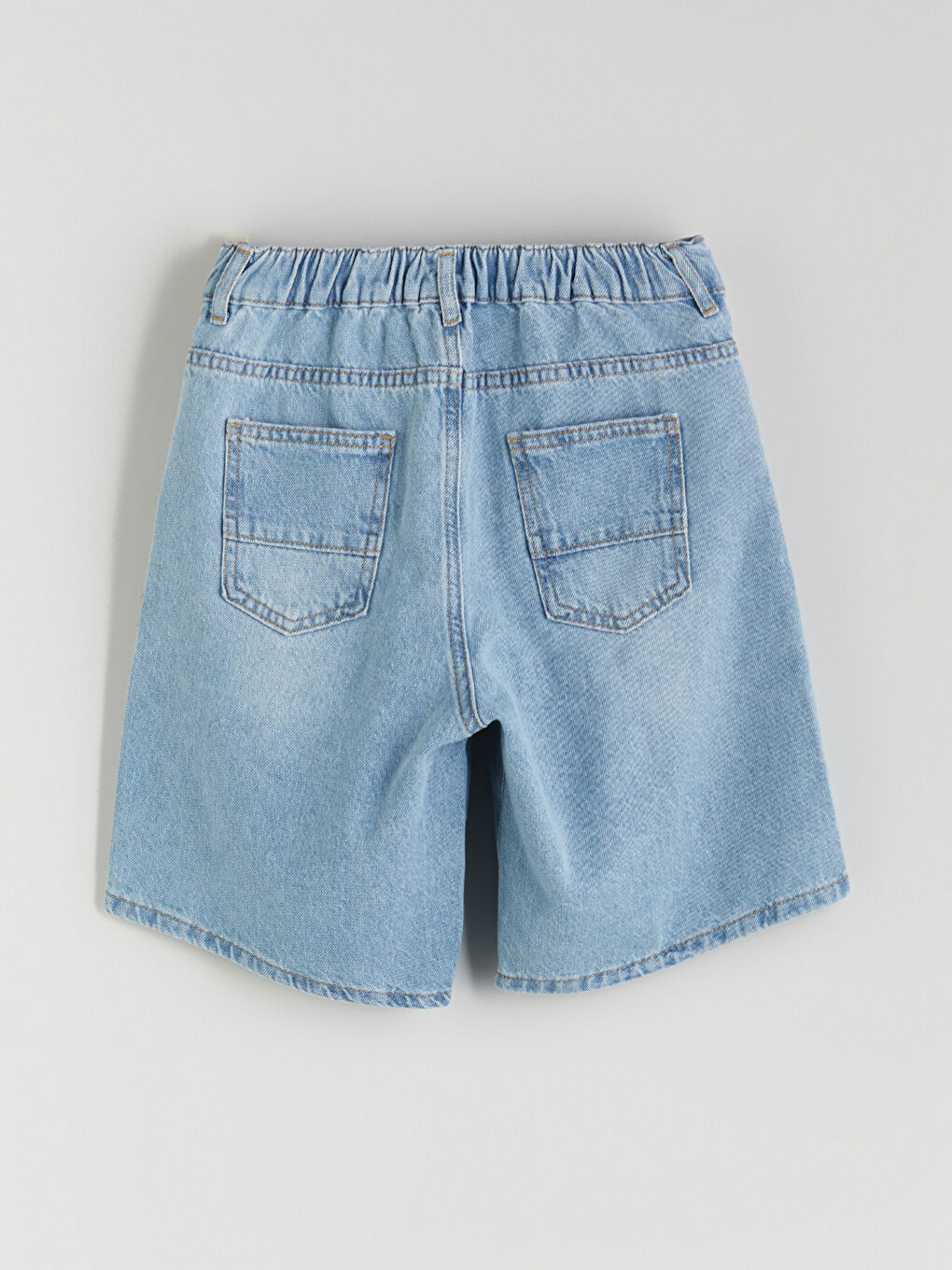 Ripped Detailed Boy Jean Shorts -S5QY08Z4-311