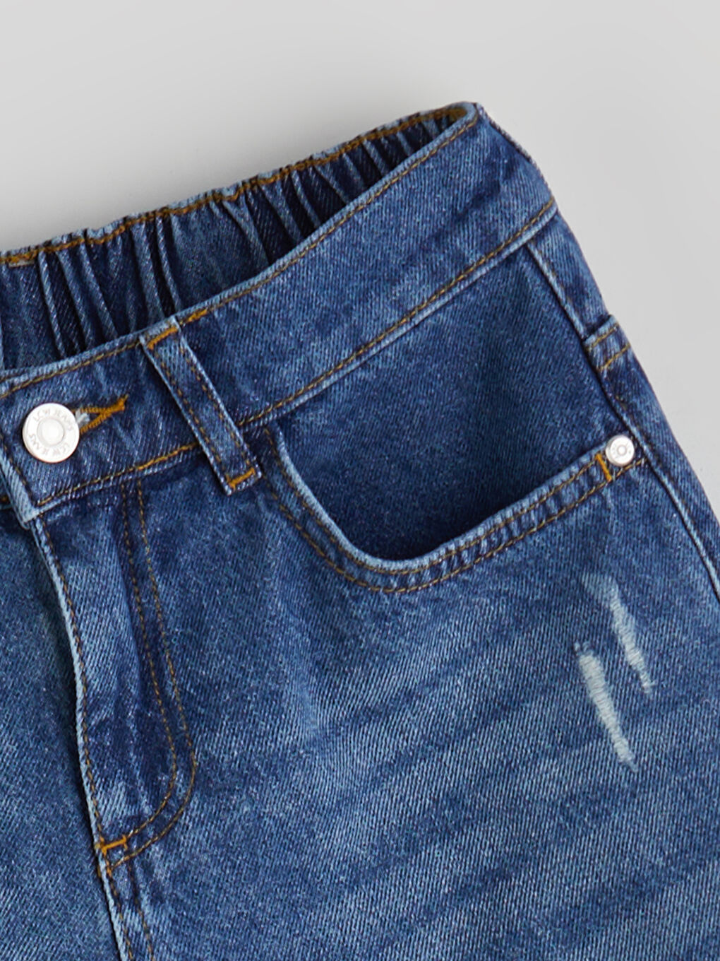 Ripped Detailed Boy Jean Shorts -S5QY08Z4-507