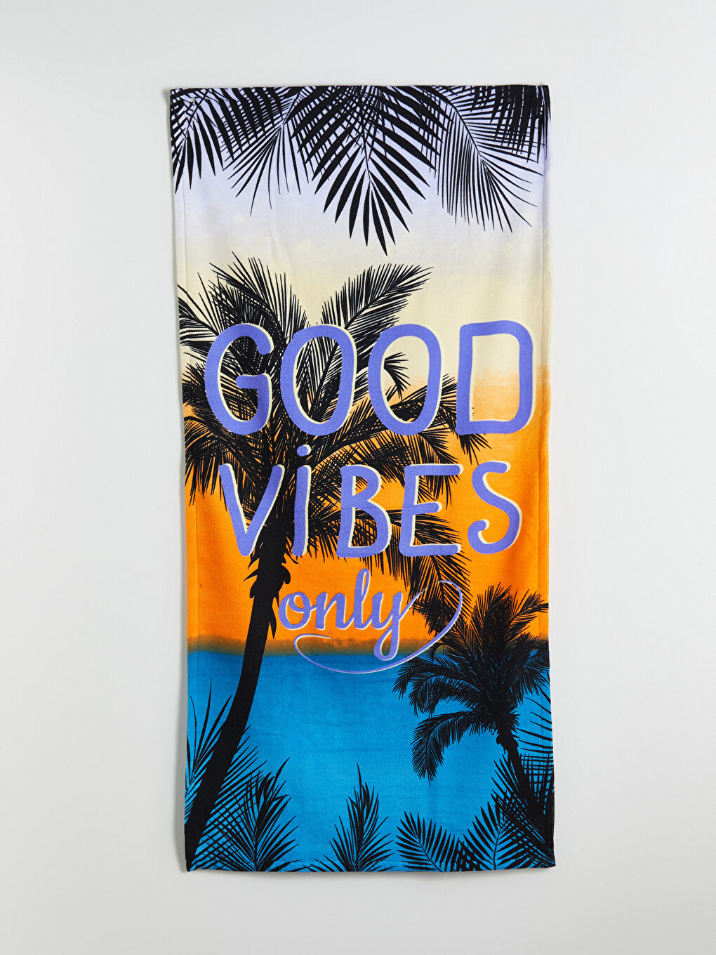 Turkuaz Baskılı Erkek Plaj Havlusu 70x150 cm-3