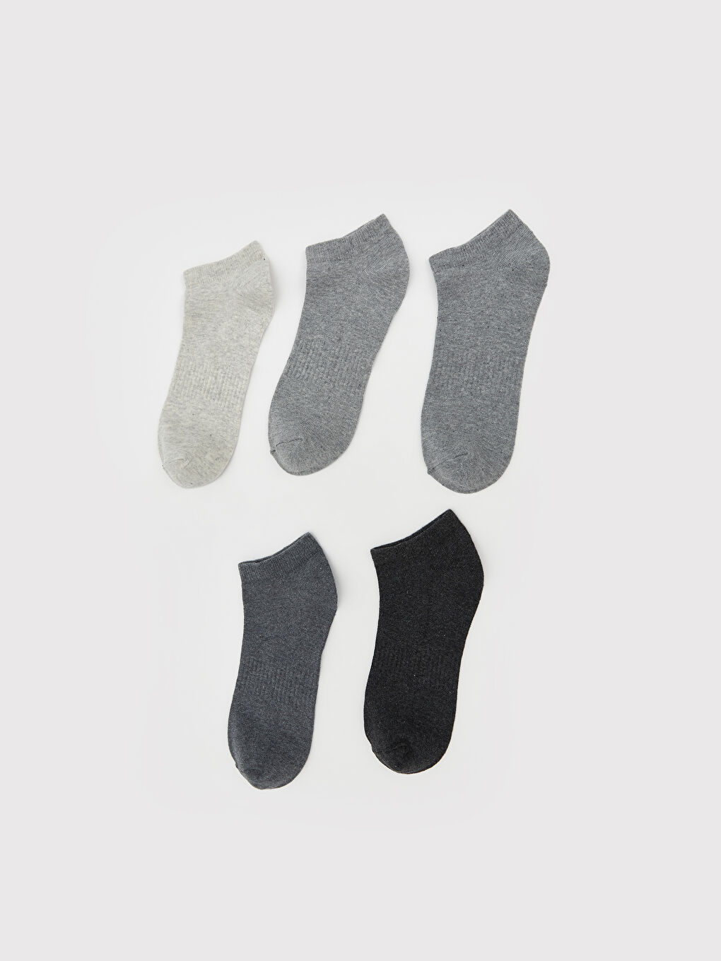 LCW ACCESSORIES Men's Sneaker Socks 5 Pack -S5QY34Z8-K00