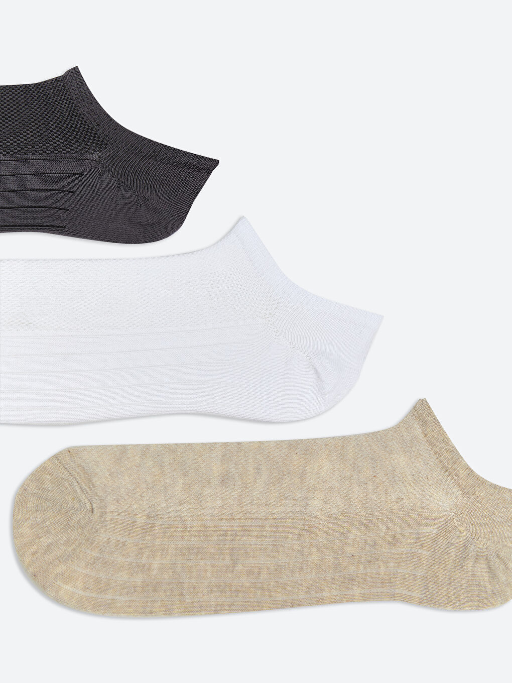 Karışık Erkek Sneaker Çorap 5'li-1