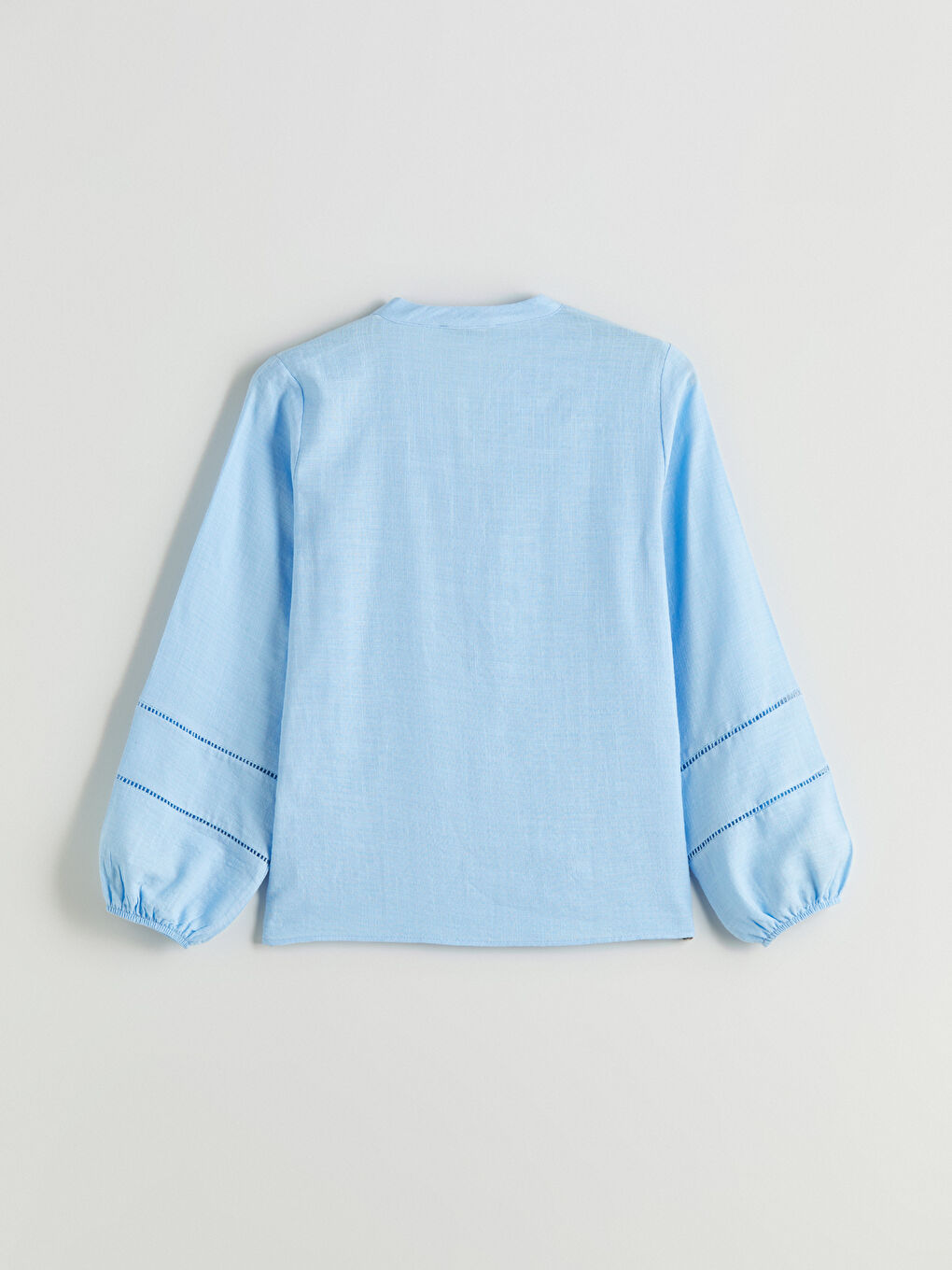 Woman BLUE Blouse -S5QY39Z8-QXH