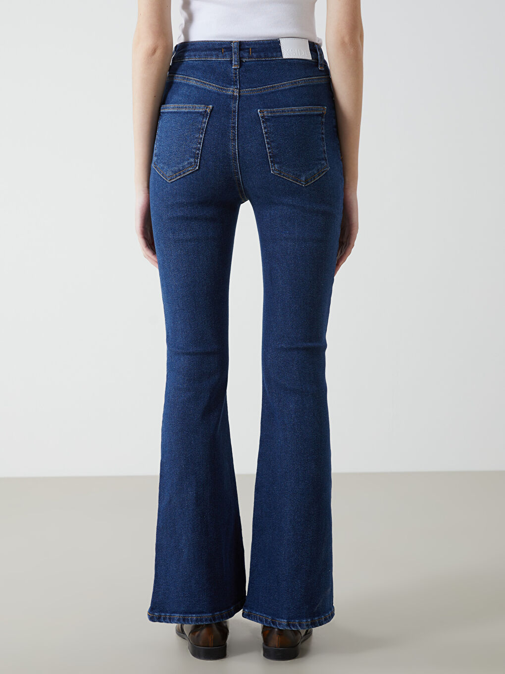 High Waist Mars Flare Women's Jeans-7