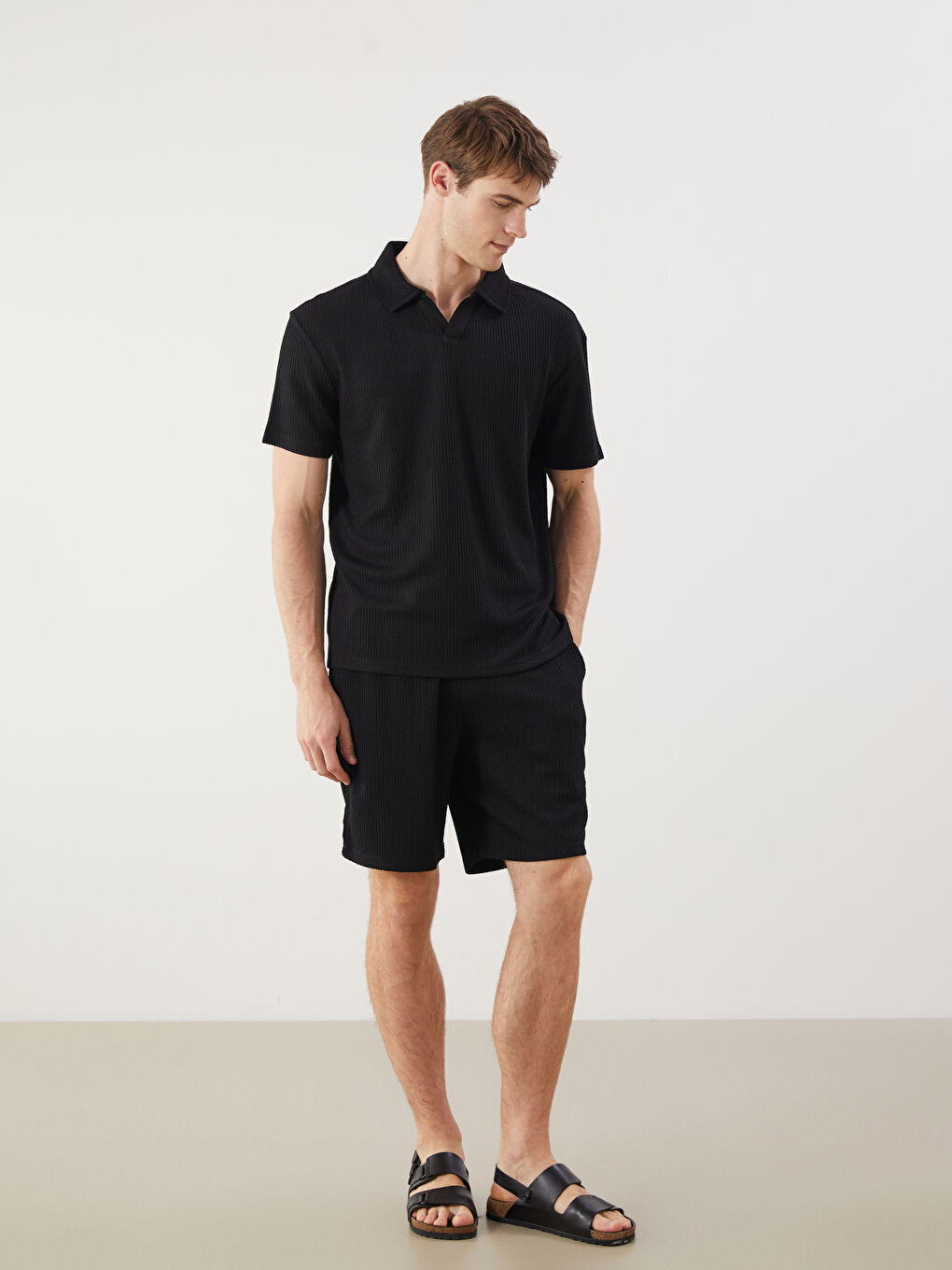 LCW Vision Standard Fit Men's Shorts -S5QY58Z8-CVL