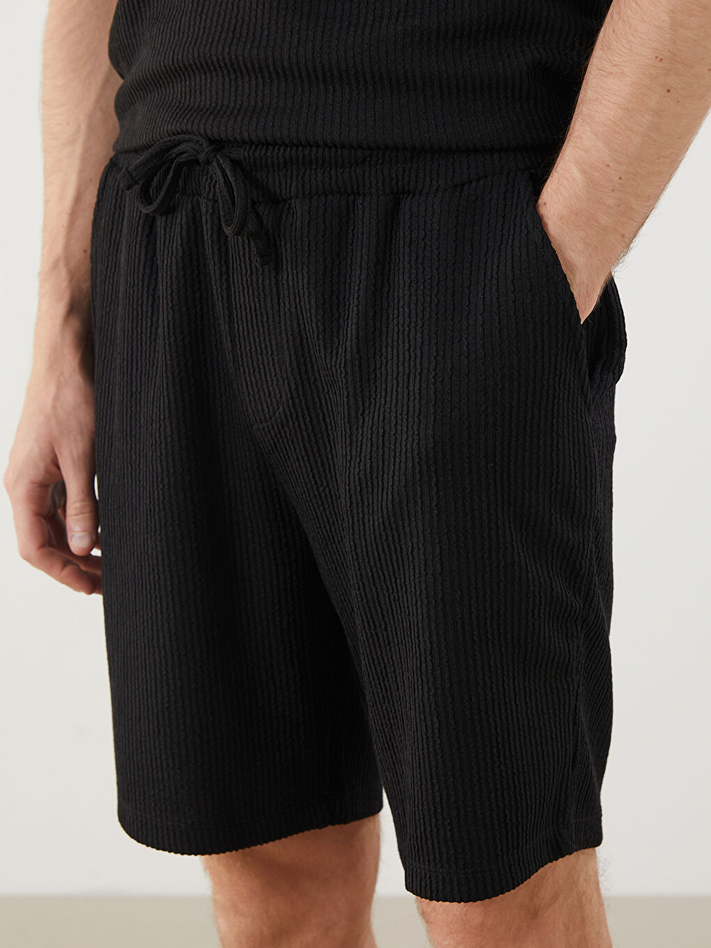 LCW Vision Standard Fit Men's Shorts -S5QY58Z8-CVL