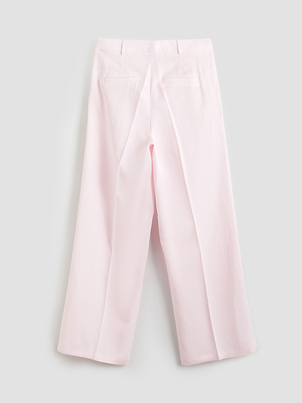 Loose Fit Linen Blend Women's Trousers -S5QY61Z8-DTG