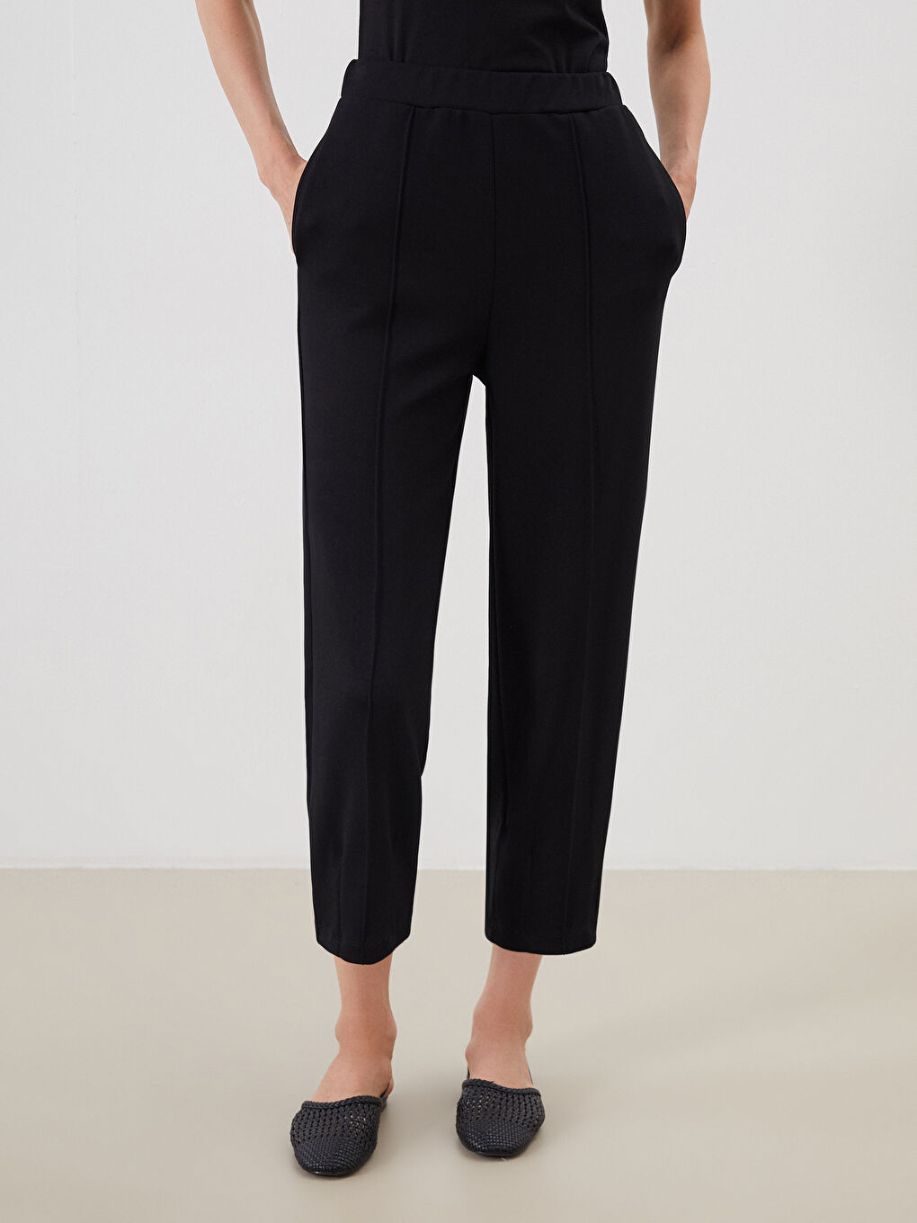 Women's Sweatpants with Elastic Waist -S5QY63Z8-CVL