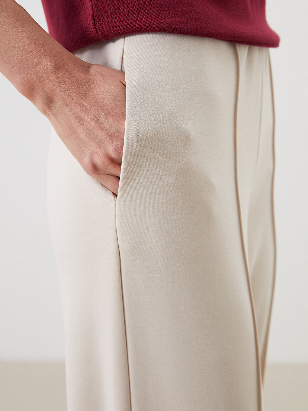 Women's Sweatpants with Elastic Waist -S5QY63Z8-G7L