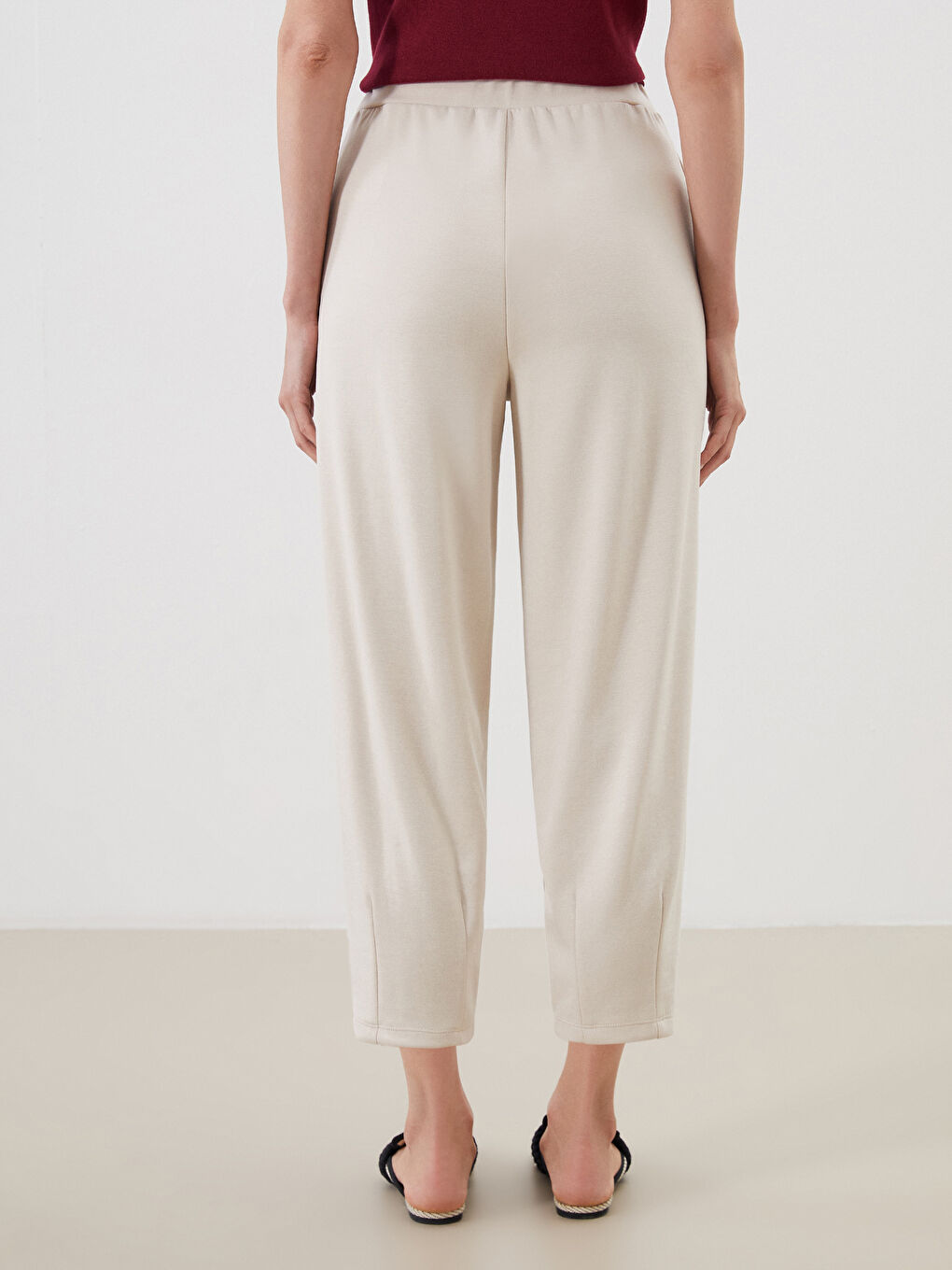 Women's Sweatpants with Elastic Waist -S5QY63Z8-G7L