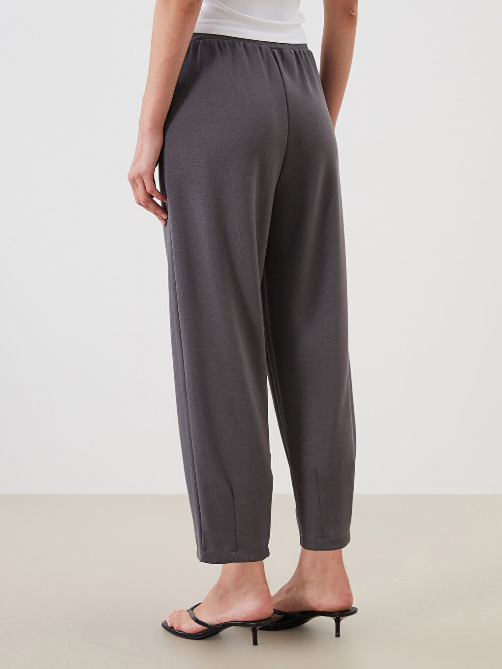 LC Waikiki Women's Sweatpants with Elastic Waist -S5QY63Z8-HGL