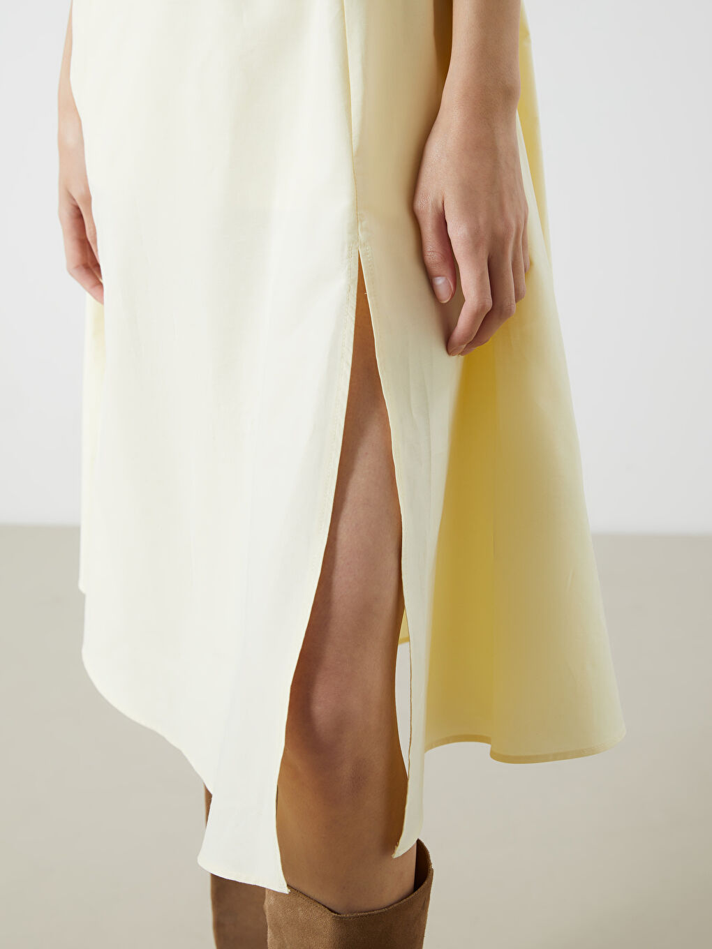 Woman YELLOW Dress -S5QY66Z8-ETY