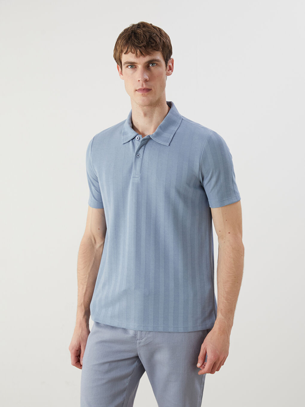 LCW Vision Men's Polo Neck T-Shirt -S5QY74Z8-14M