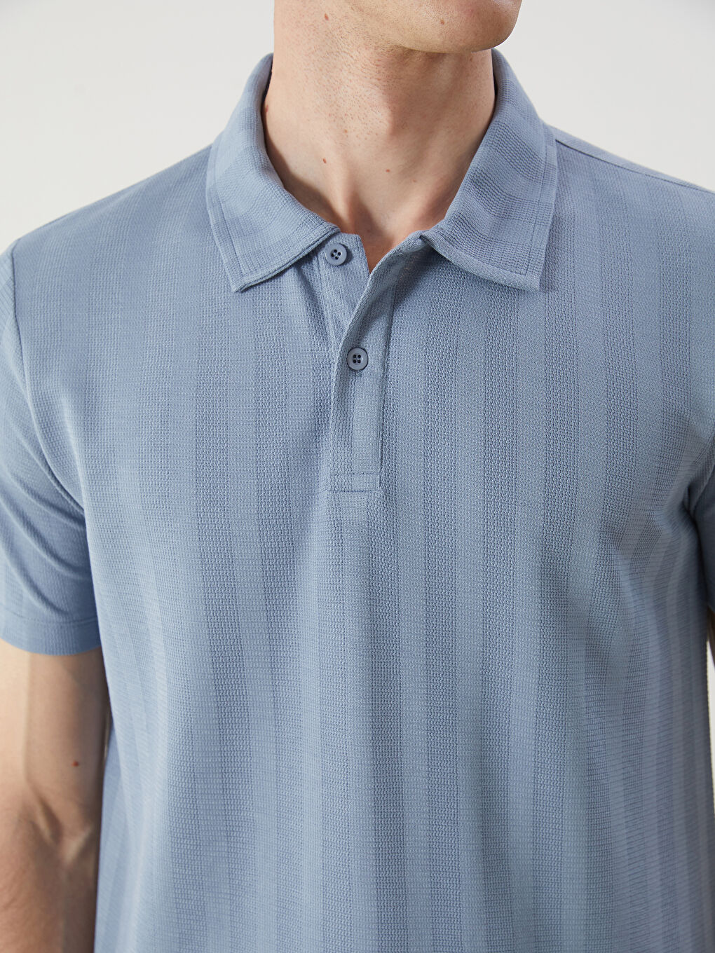 LCW Vision Men's Polo Neck T-Shirt -S5QY74Z8-14M