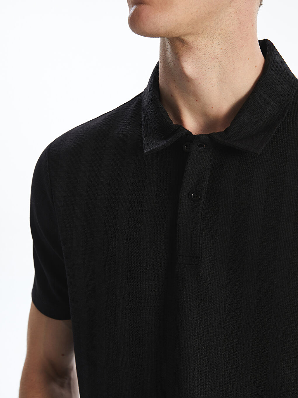 LCW Vision Men's Polo Neck T-Shirt -S5QY74Z8-CVL