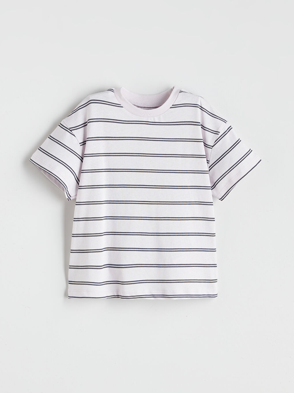LCW baby Crew Neck Baby Boys T-Shirt and Shorts 2 Pack -S5QY77Z1-LSE
