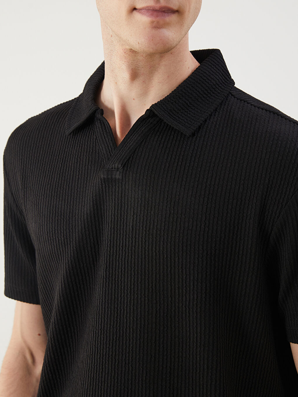 LCW Vision Men's Polo Neck T-Shirt -S5QY78Z8-CVL