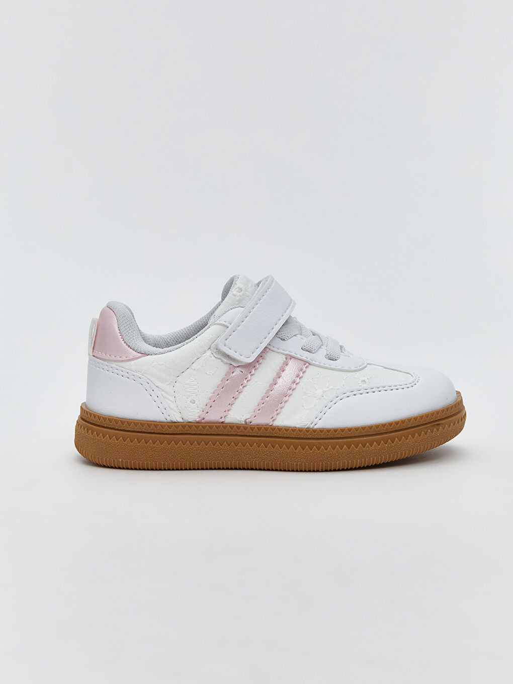 Baby Girls' Sneakers with Laces & Hook-and-Loop -S5QY83Z1-Q6K