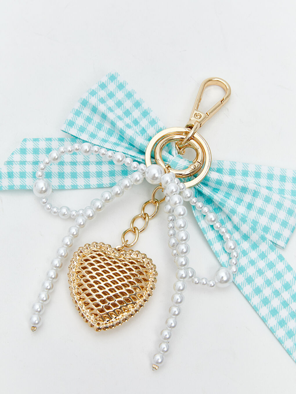 Bow Detailed Women's Keychain-1