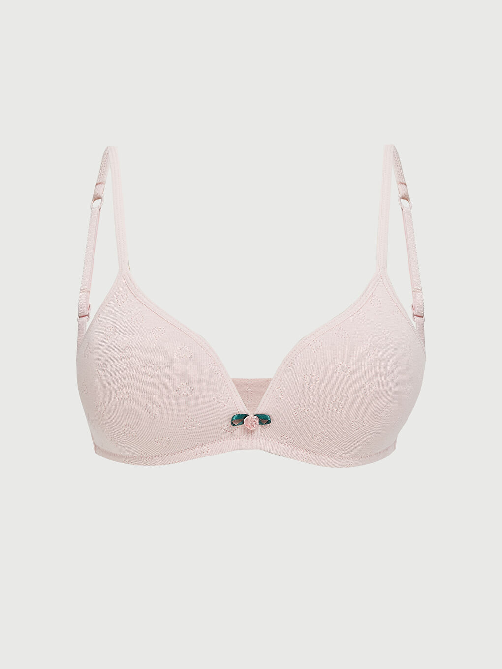 Non-Wired Non Padded Patterned First Bra -S5R001Z8-ZN8