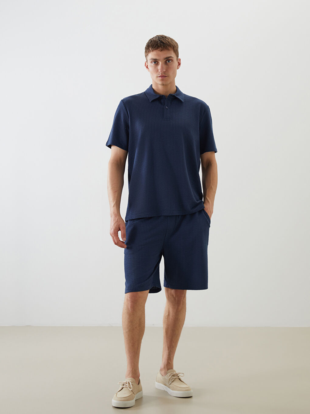 LCW Vision Men's Polo Neck T-Shirt -S5R005Z8-RFH