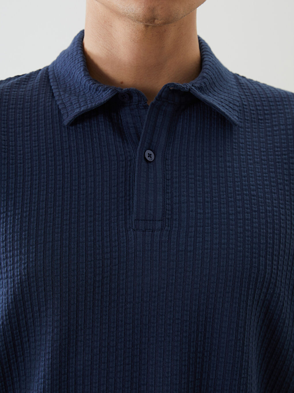 LCW Vision Men's Polo Neck T-Shirt -S5R005Z8-RFH