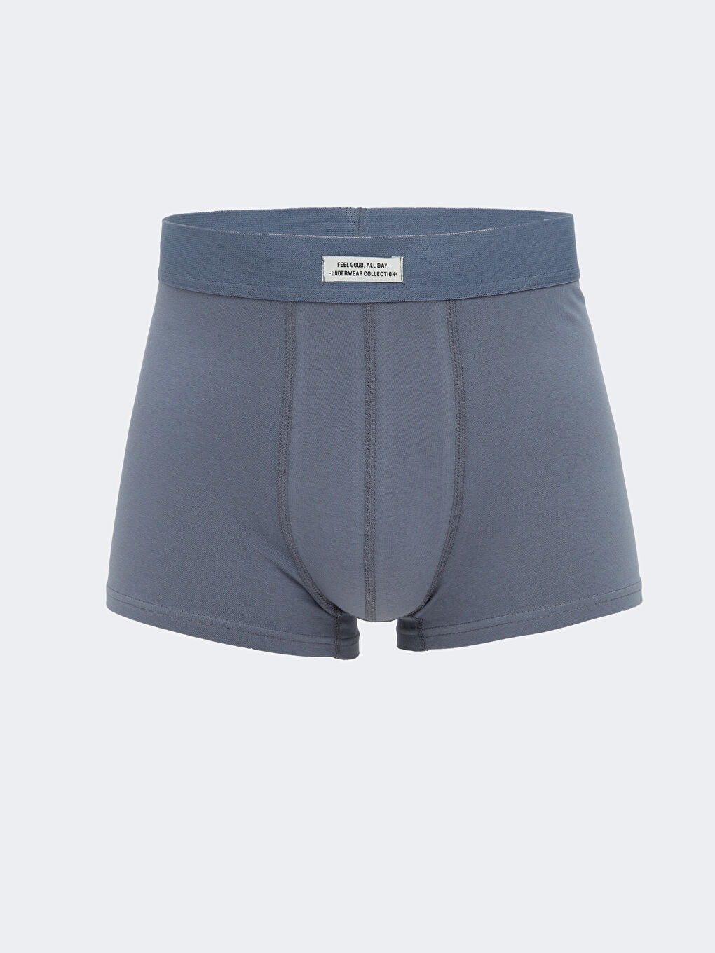 İndigo Standart Kalıp Pamuklu Esnek Erkek Boxer 3'lü-1