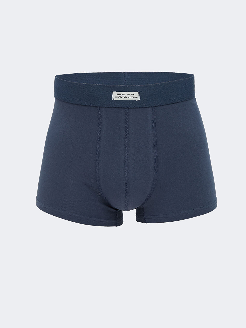 İndigo Standart Kalıp Pamuklu Esnek Erkek Boxer 3'lü-3