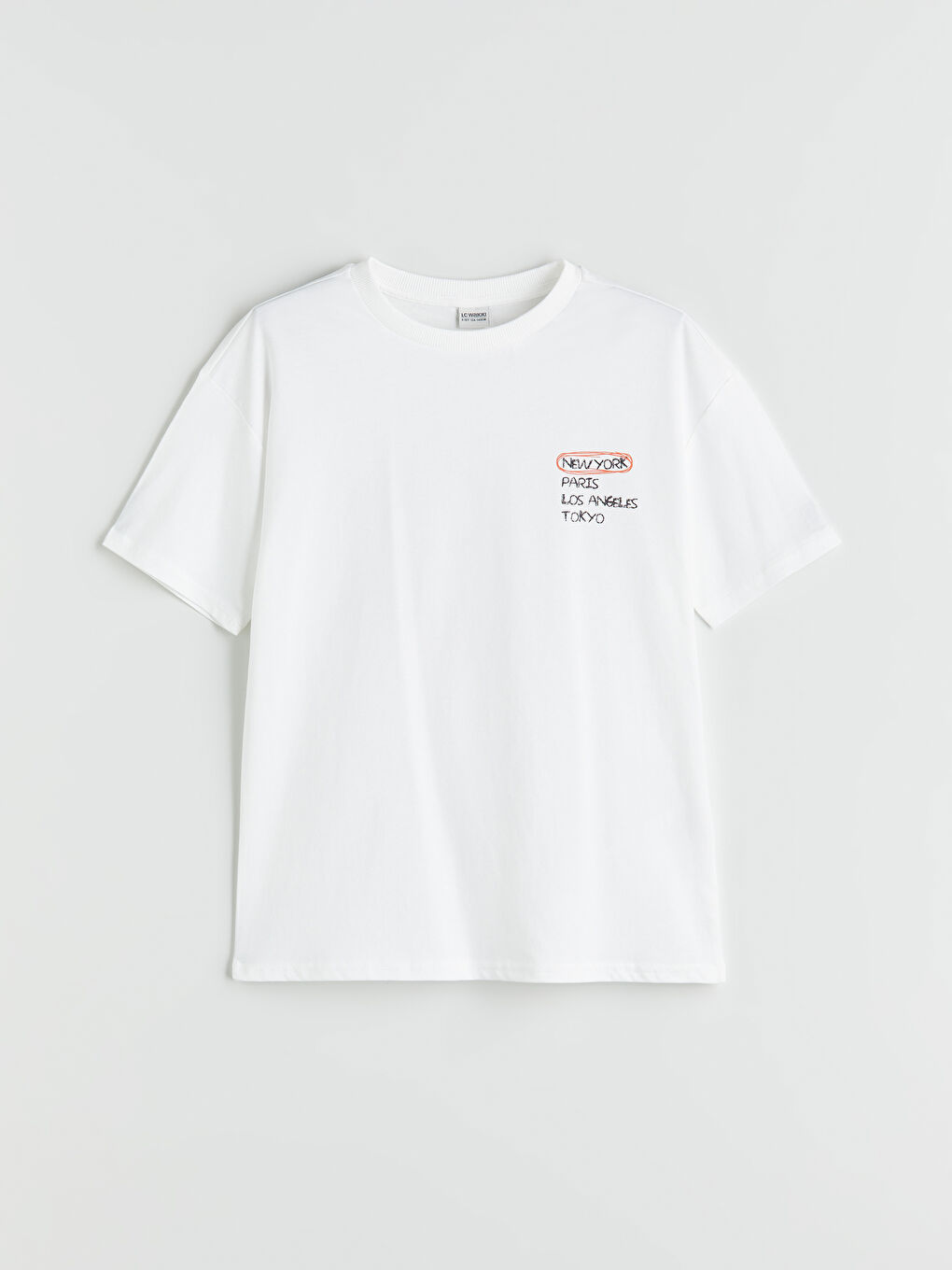 LCW Kids Crew Neck Boys' T-Shirt -S5R019Z4-R9J