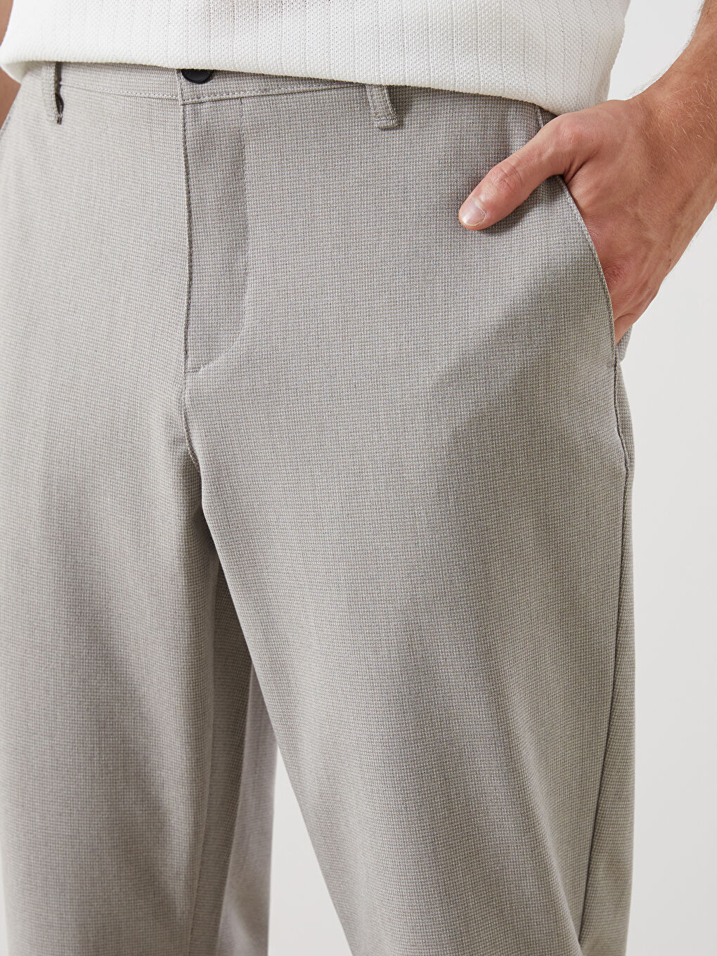 Slim Fit Men's Trousers -S5R036Z8-SX6