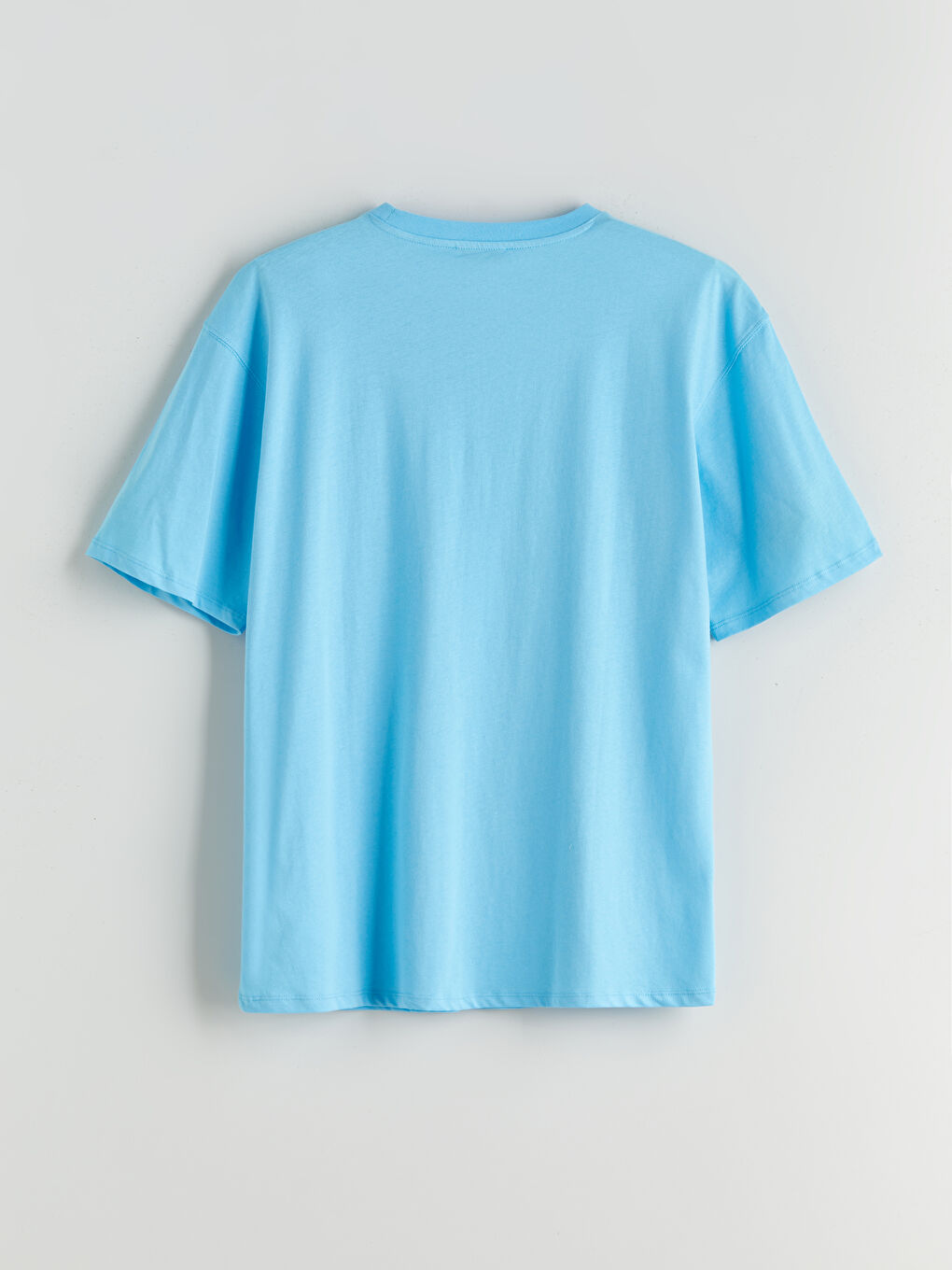 LCW Vision Crew Neck Printed Oversize Women's T-Shirt -S5R047Z8-QZE