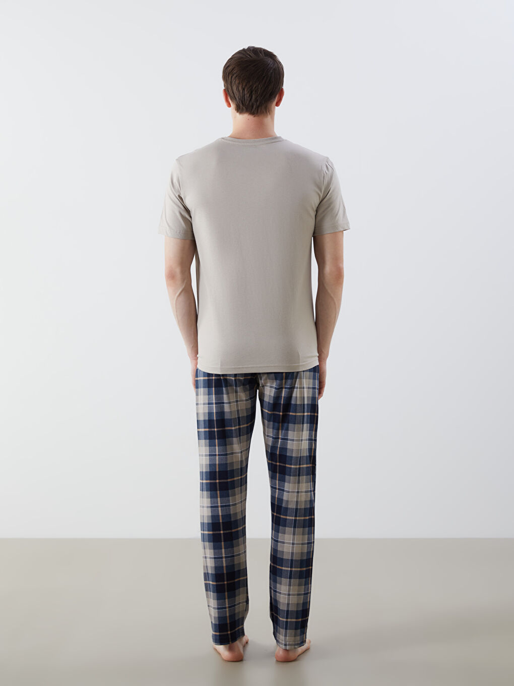Regular Fit Men's Pyjama Set -S5R068Z8-LSJ