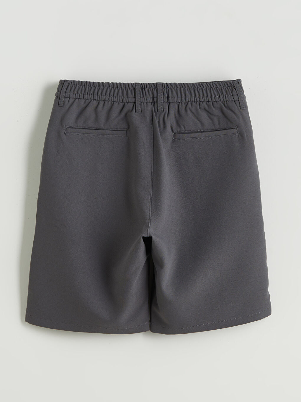 Gri Standart Kalıp Erkek Şort-5