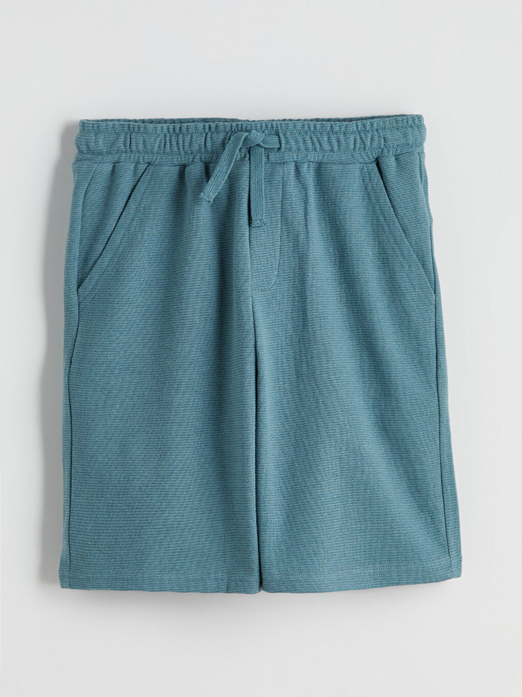 Elasticated Waist Textured Boys' Shorts