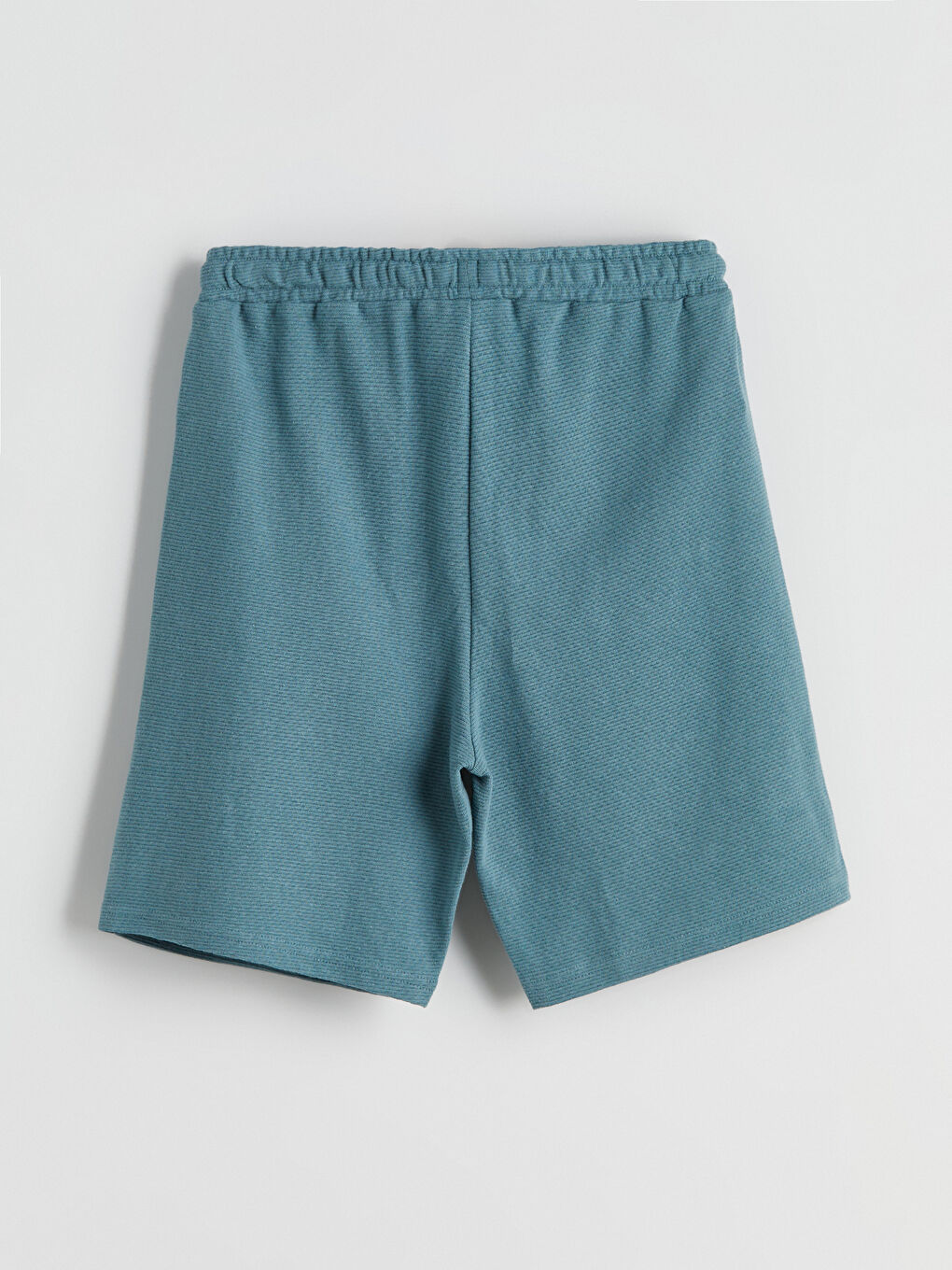 Elasticated Waist Textured Boys' Shorts-2