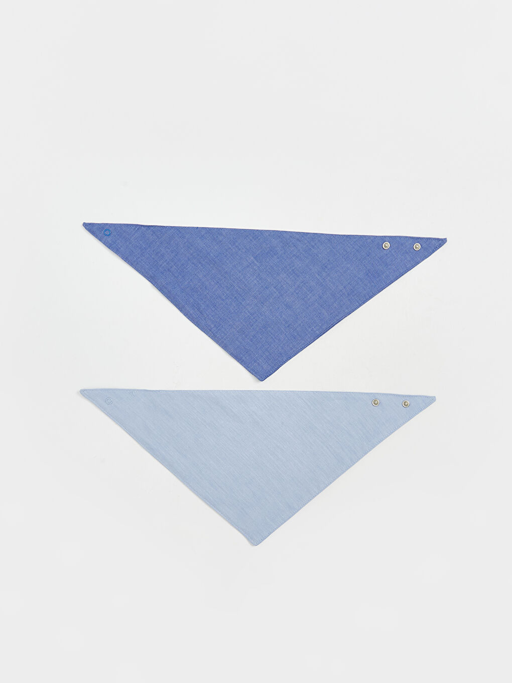 Pamuklu Erkek Bebek Mama Önlüğü 2'li