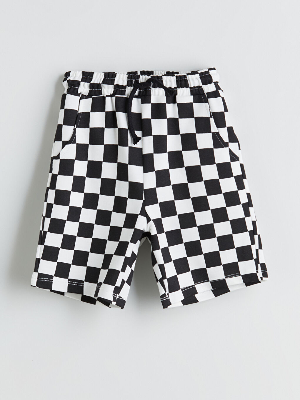 Elasticated Waist Patterned Boys' Shorts -S5R084Z1-LQJ