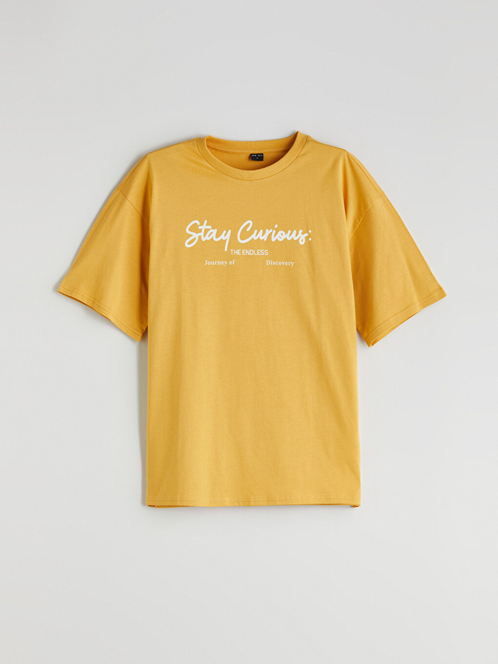 LC Waikiki Man YELLOW T-Shirt -S5R118Z4-FGK