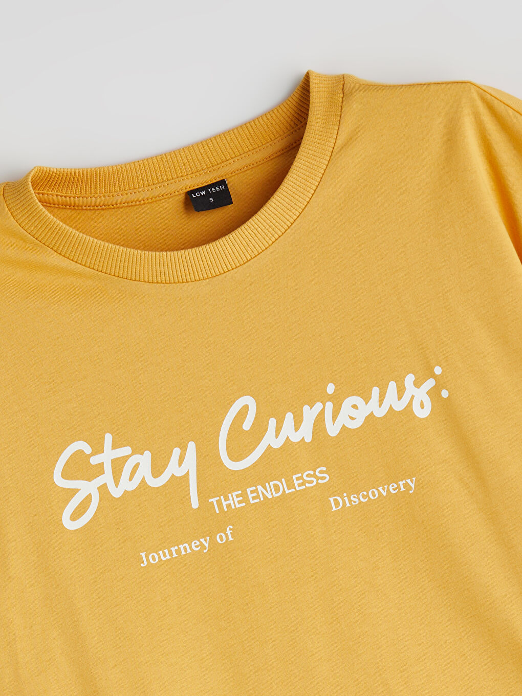 LC Waikiki Man YELLOW T-Shirt -S5R118Z4-FGK