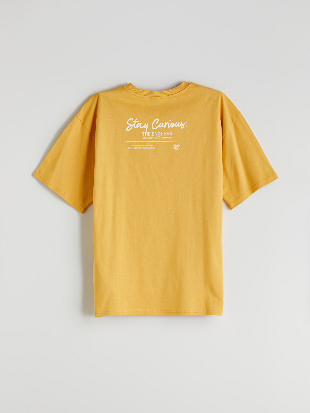 LC Waikiki Man YELLOW T-Shirt -S5R118Z4-FGK
