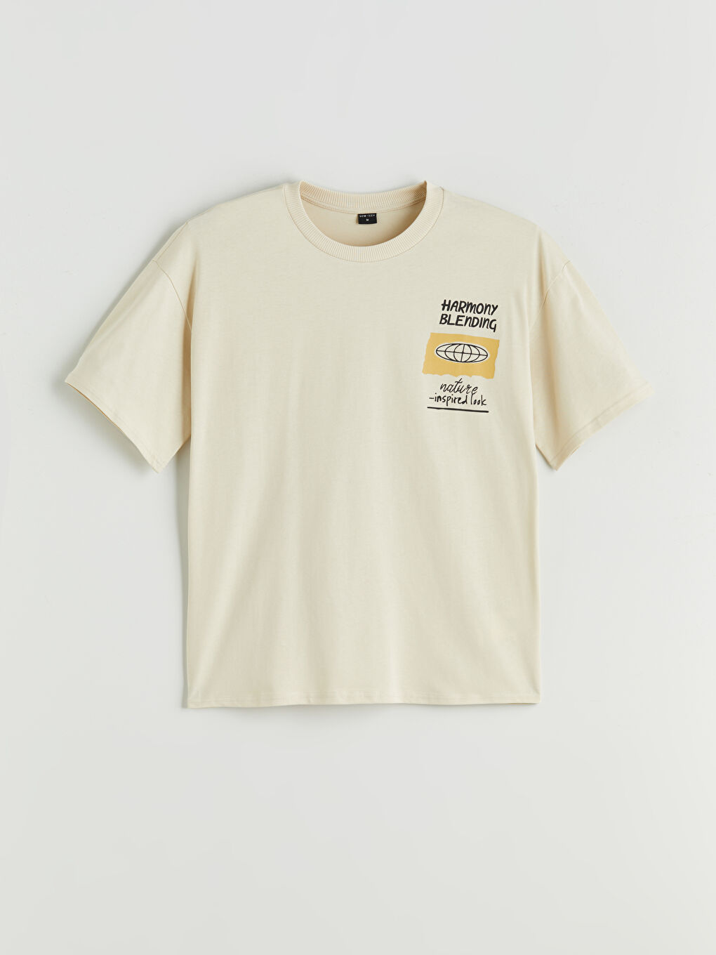 LCW Teen Teenage Boy BEIGE T-Shirt -S5R119Z4-G6A